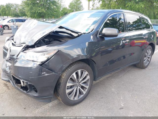 2016 ACURA MDX 5FRYD4H41GB029944 Photo 1