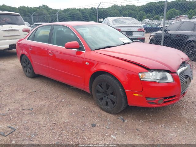 2007 AUDI A4 WAUDF78E67A011188