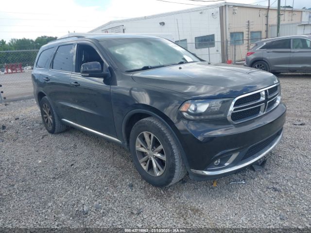 2016 DODGE DURANGO 1C4RDHDG5GC340593