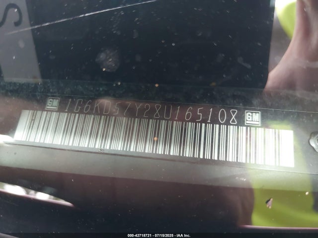 2008 CADILLAC DTS 1G6KD57Y28U165108 Photo 8