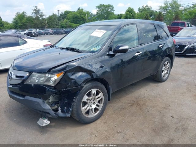 2008 ACURA MDX 2HNYD282X8H530339 Photo 1