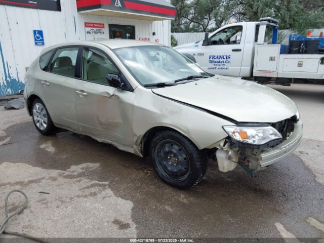 2009 SUBARU IMPREZA JF1GH61689G803257