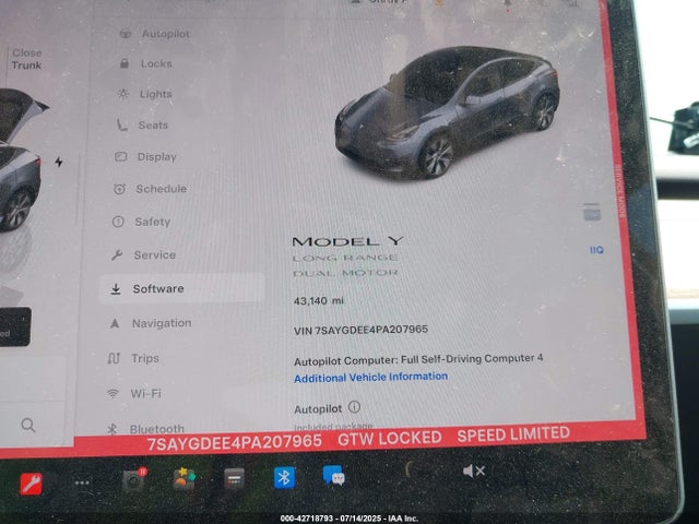 7SAYGDEE4PA207965 Tesla 2023