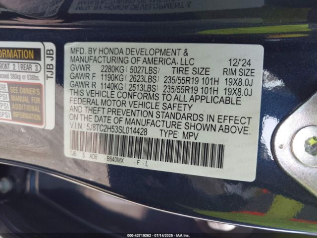 2025 ACURA RDX 5J8TC2H53SL014428 Photo 8