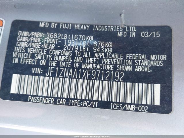 2015 SCION FR-S JF1ZNAA1XF9712192 Photo 8