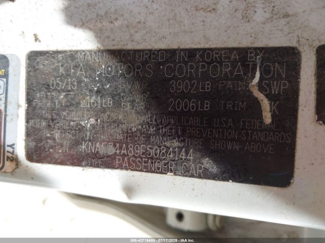 2014 KIA FORTE KNAFZ4A89E5084144 Photo 8