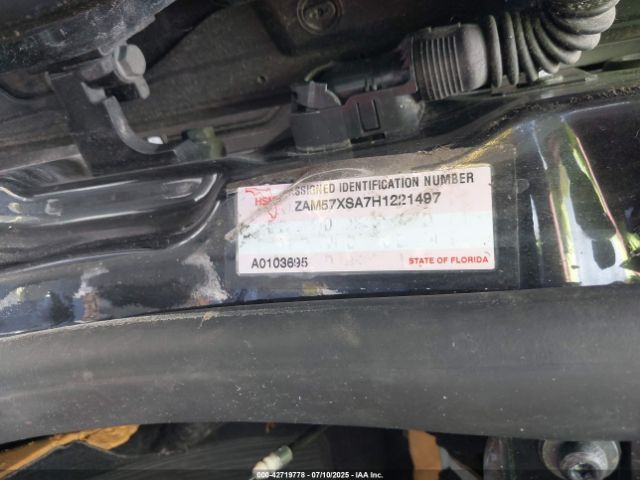 2017 MASERATI GHIBLI ZAM57XSA7H1221497 Photo 8