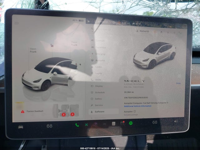 2023 TESLA MODEL Y 7SAYGDEE2PA103510 Photo 6