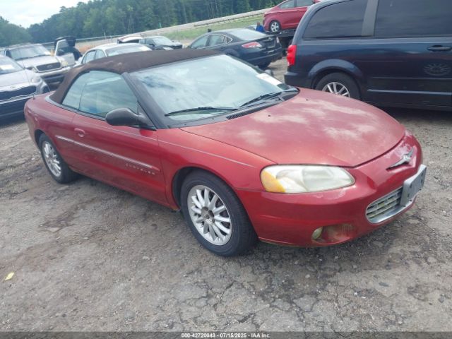 2001 CHRYSLER SEBRING 1C3EL55U41N606397