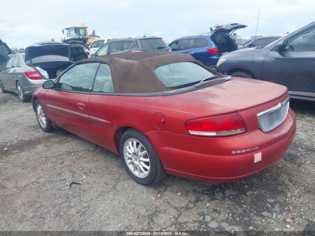 2001 CHRYSLER SEBRING 1C3EL55U41N606397 Photo 2