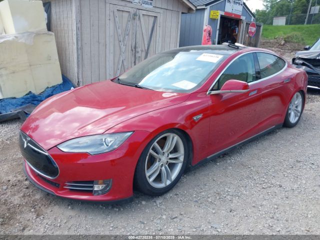 2015 TESLA MODEL S 5YJSA1H21FFP78013 Photo 1