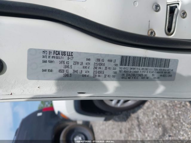 2018 JEEP COMPASS 3C4NJCAB0JT124679 Photo 8