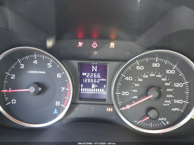 JF2GPACC1F8234987 Subaru 2.0l naturally aapirated