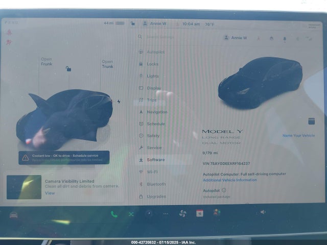 2024 TESLA MODEL Y 7SAYGDEEXRF164237 Photo 6