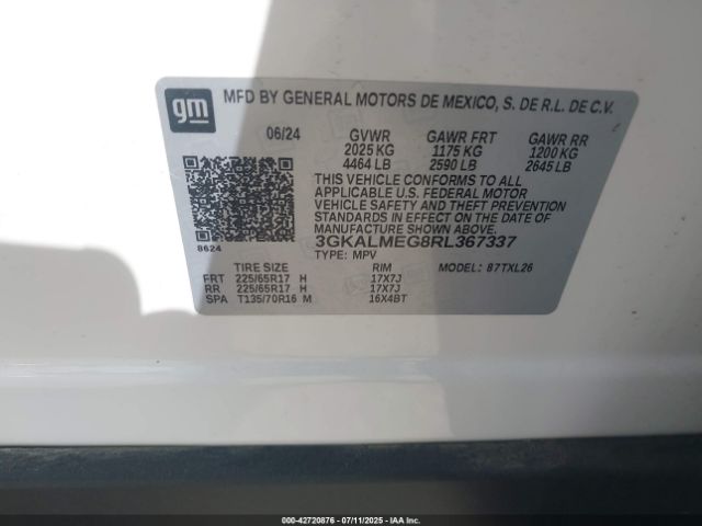 2024 GMC TERRAIN 3GKALMEG8RL367337 Photo 8