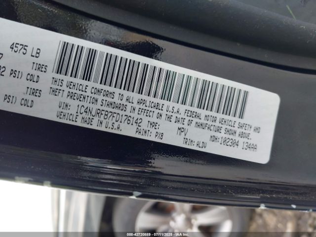 2015 JEEP PATRIOT 1C4NJRFB7FD176142 Photo 8