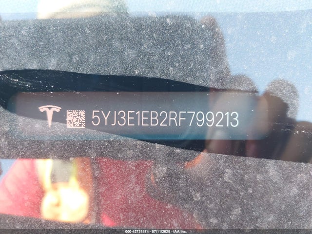 2024 TESLA MODEL 3 5YJ3E1EB2RF799213 Photo 8