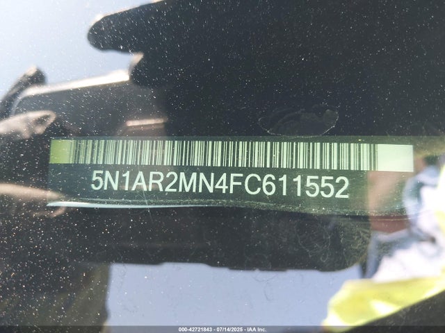 Nissan Pathfinder 2015 5N1AR2MN4FC611552 Image 22