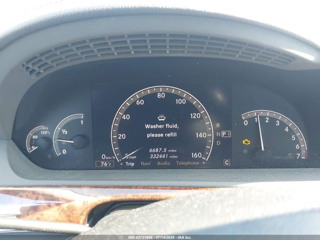 Продажа на аукционе авто 2007 Mercedes-benz S 550, vin: WDDNG71X37A080524, номер лота: 42721858