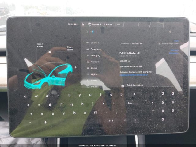 2018 TESLA MODEL 3 5YJ3E1EA7JF152222 Photo 6