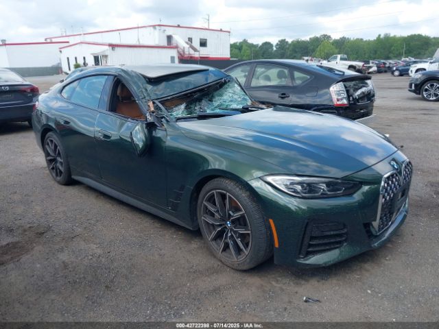 2022 BMW 430I GRAN COUPE WBA63AV02NFM79412