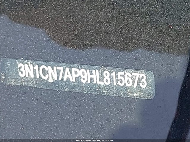 3N1CN7AP9HL815673 Nissan 2017