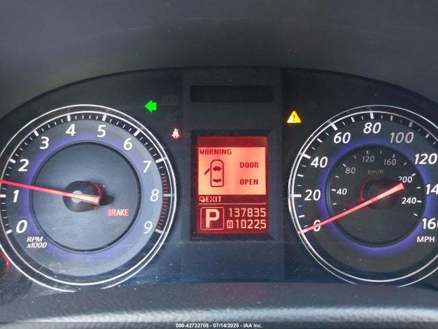 42722708 :رقم المزاد ، JNKCV61E89M305648 vin ، 2009 Infiniti G37 Journey مزاد بيع