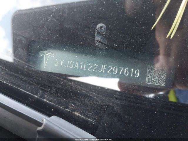 2018 TESLA MODEL S 5YJSA1E22JF297619 Photo 8