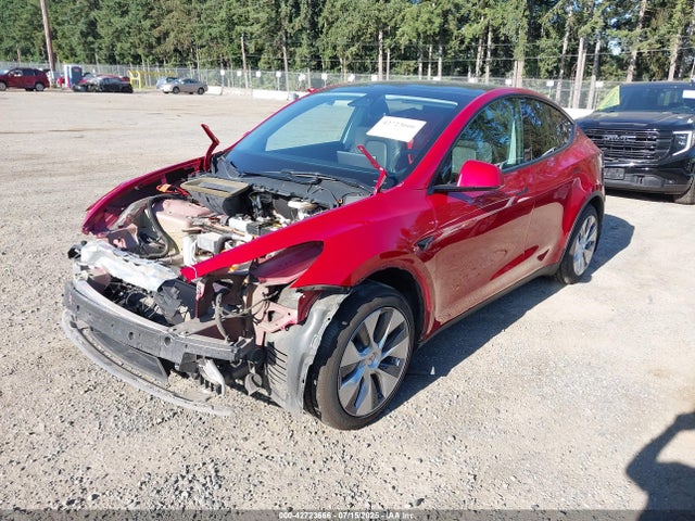 2021 TESLA MODEL Y 5YJYGDEE1MF161748 Photo 1