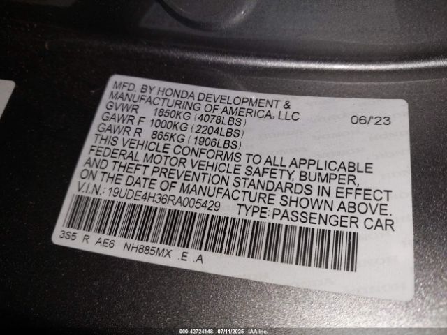 2024 ACURA INTEGRA 19UDE4H36RA005429 Photo 8