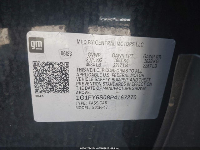 Chevrolet Bolt Euv 2023 1G1FY6S08P4167270 Image 9