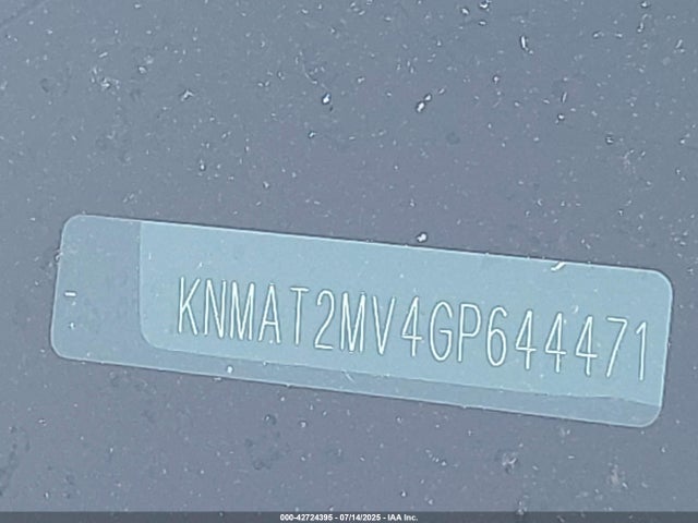 Nissan 2016 2016 KNMAT2MV4GP644471 Image 9