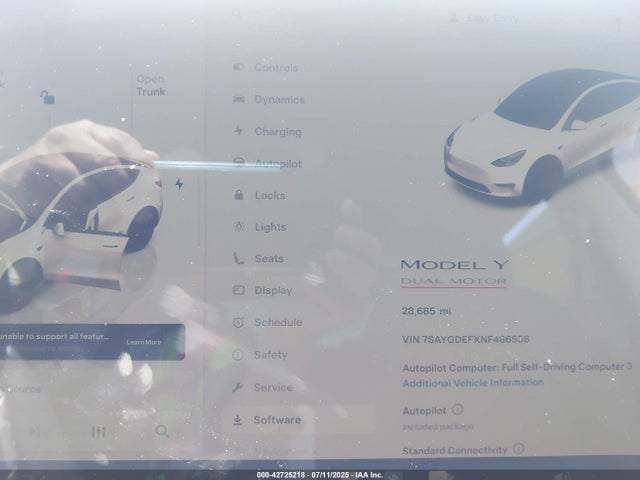 2022 TESLA MODEL Y 7SAYGDEFXNF486556 Photo 6