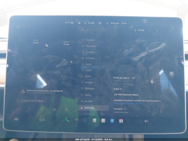 2024 TESLA MODEL Y 7SAYGDEE4RF119942 Photo 6