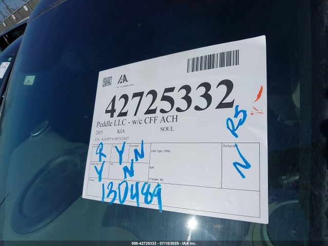 KIA dohc gdi nu 2015 KNDJP3A55F7112627 Image 13