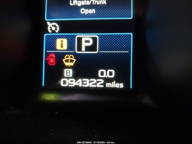 Subaru 2.5l u6 2015 4S3BNBD68F3033209 Image 16