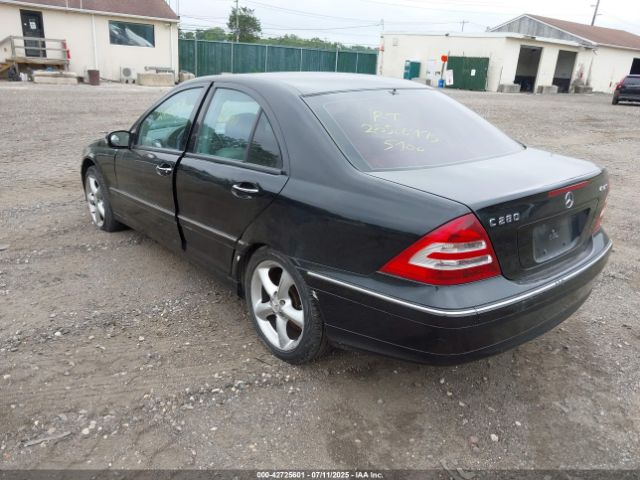 2006 MERCEDES-BENZ C 280 WDBRF92H56F738281 Photo 2