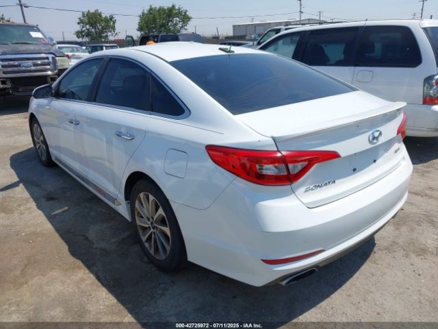 2016 HYUNDAI SONATA 5NPE34AFXGH308913 Photo 2