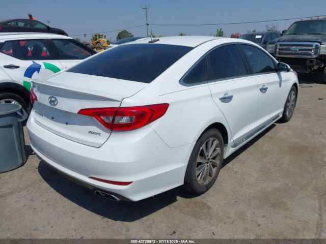 2016 HYUNDAI SONATA 5NPE34AFXGH308913 Photo 3