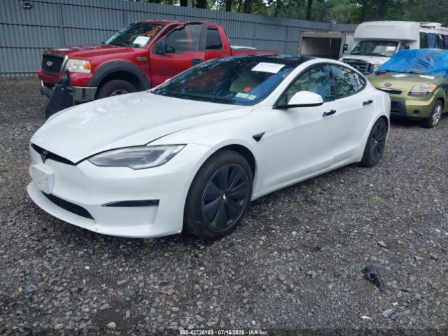 2021 TESLA MODEL S 5YJSA1E62MF452838 Photo 1
