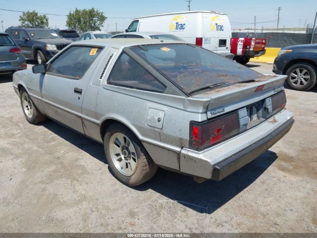 1987 CHRYSLER CONQUEST JJ3CC54H4HZ011011 Photo 2
