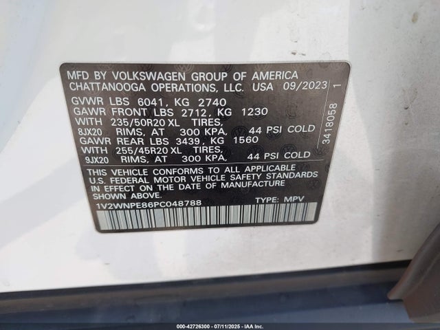 Volkswagen ID.4 2023 1V2WNPE86PC048788 Image 9