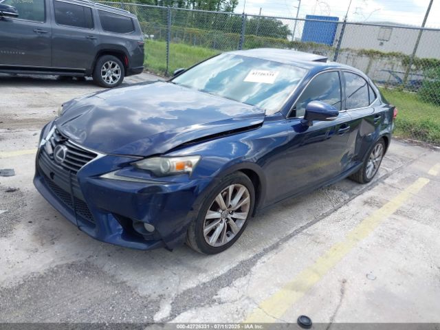 2014 LEXUS IS 250 JTHBF1D22E5019201 Photo 1