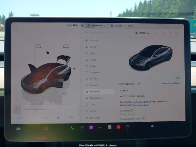 2023 TESLA MODEL 3 5YJ3E1EA7PF620300 Photo 6