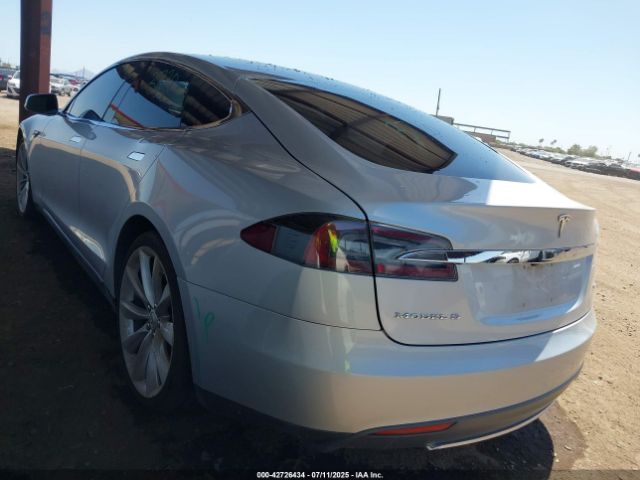 2014 TESLA MODEL S 5YJSA1H14EFP38630 Photo 2