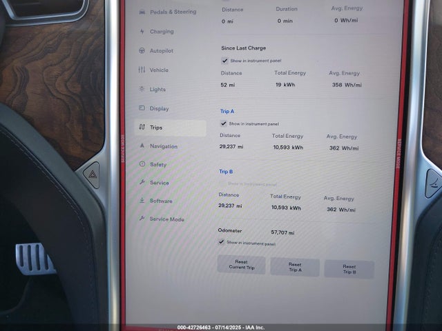 2016 TESLA MODEL S 5YJSA1E46GF168163 Photo 6