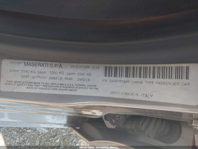 ZAM57RTA8E1126646 Maserati m156b