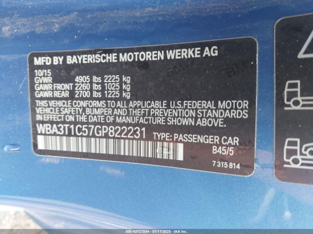 2016 BMW 428I WBA3T1C57GP822231 Photo 8