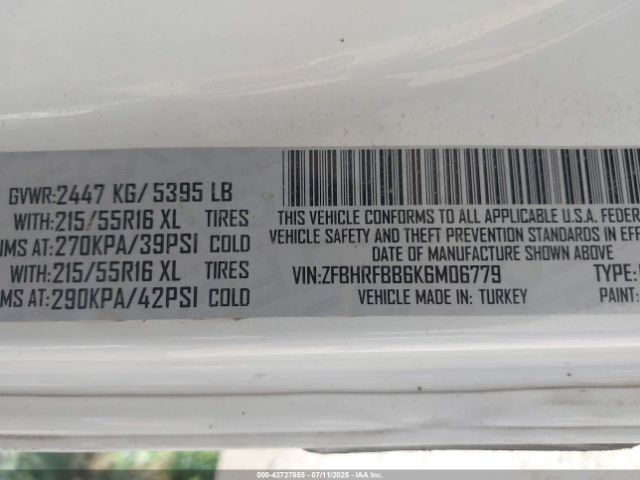 2019 RAM PROMASTER CITY ZFBHRFBB6K6M06779 Photo 8