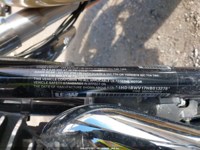 2017 HARLEY-DAVIDSON FLSTC 1HD1BWV17HB013278 Photo 9